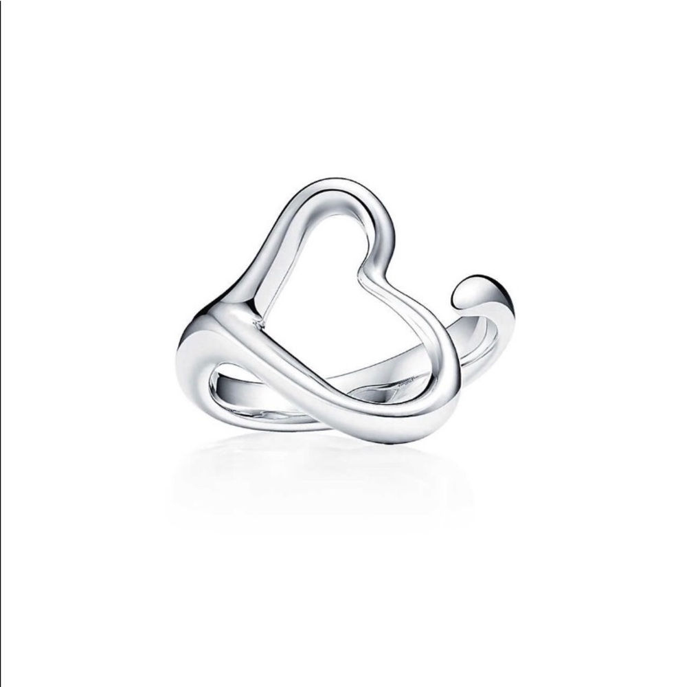 Tiffany & co open heart ring